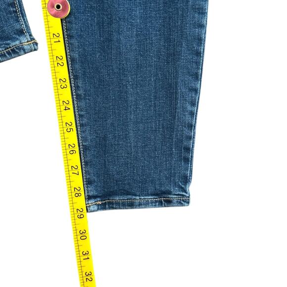 Old‎ Navy Rockstar Blue Distressed Medium Wash Jeans Womens Size 18 Regular - Picture 7 of 7